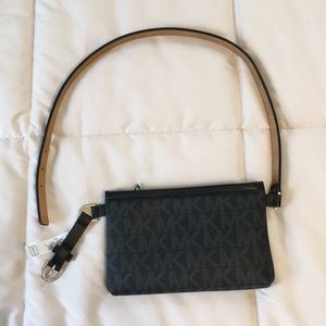 Black Michael Kors Belt Bag